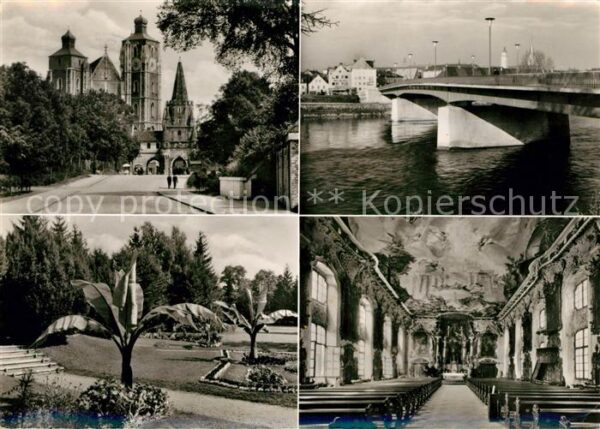 Ingolstadt Donau Maria Viktoria Kirche Innenansicht Fres