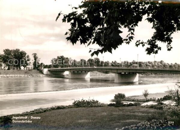 Ingolstadt Donau Donaubrücke