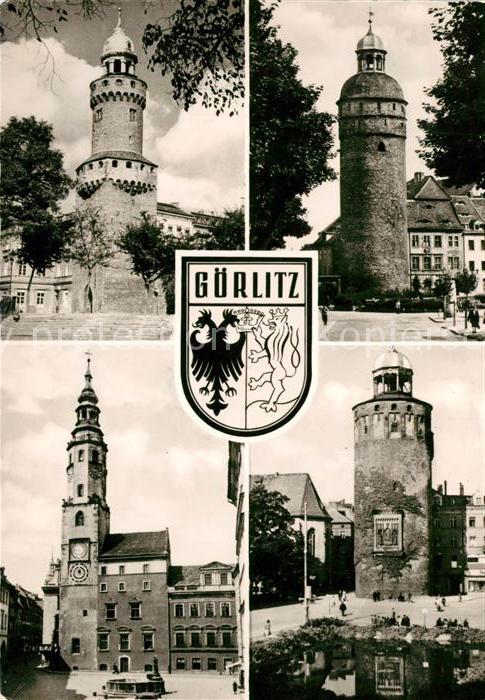 Goerlitz Sachsen Stadt der trutzigen Türme Wappen