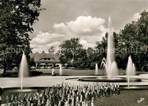 Fuerth Bayern Stadtpark Gartenschau Fontänenhof Milch