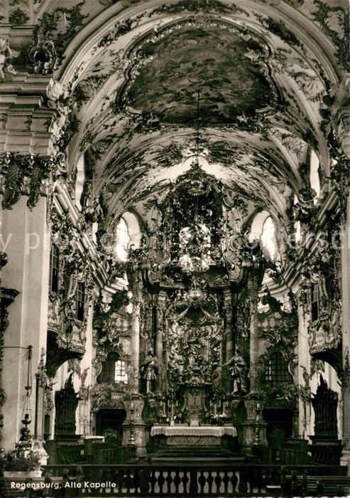 Regensburg Alte Kapelle Altar Fresken