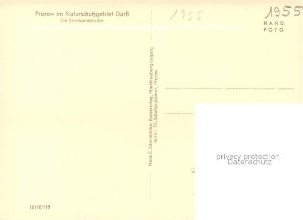 Prerow Ostseebad Seemannskirche im Naturschutzgebiet Dar – Bild 2