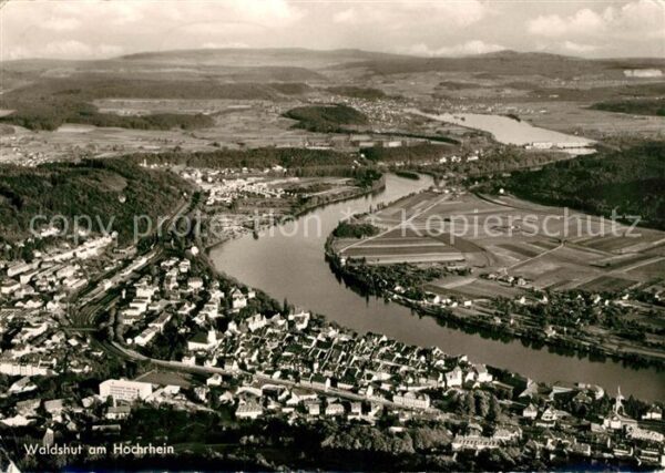 Waldshut-Tiengen Hochrhein Fliegeraufnahme Thorbecke Luf