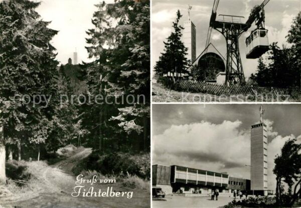 Fichtelberg Oberwiesenthal Waldweg Bergbahn Fichtelberghaus Bergho