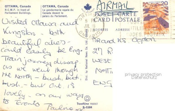 Polizei Royal Canadian Mounted Police Ottawa Pa – Bild 2