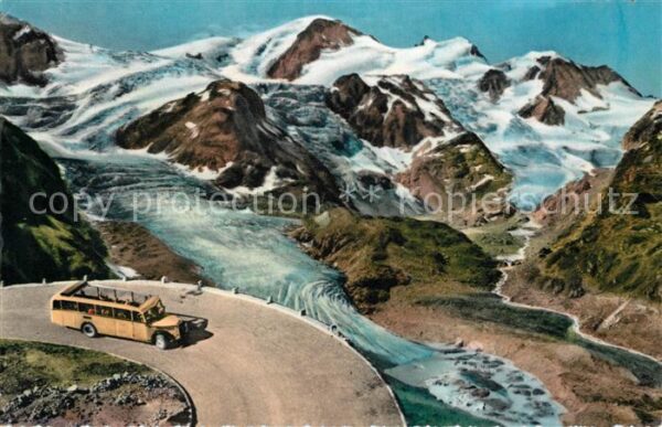 Postbus Sustenstrasse Steingletscher Gwächtenho