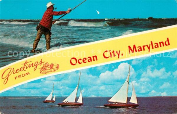 Segelboote Angler Ocean City Maryland