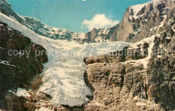 Gletscher Glacier of the Angel Mount Edith Cavell