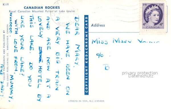 Polizei Royal Canadian Mounted Police Lake Loui – Bild 2