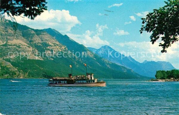 Motorschiffe  Launch International Waterton Lakes Al
