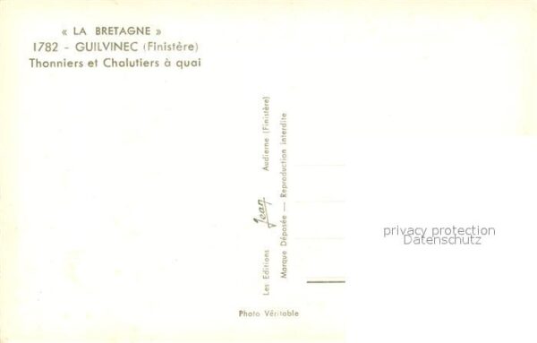 Segelboote Guilvinec Thonniers et Chalutiers a Qua – Bild 2