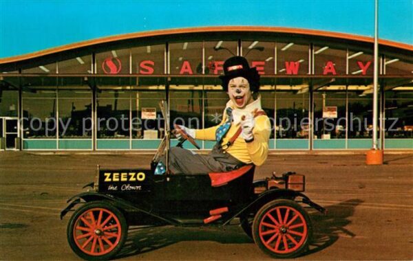 Clown Zeezo Oldtimer