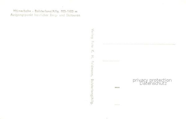 Sessellift Hörnerbahn Bolsterlang – Bild 2