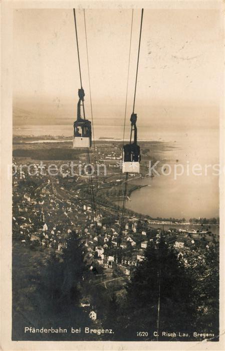 Seilbahn Pfänder Bregenz Foto-Risch-Lau-Nr. 1620