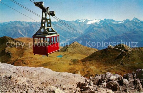 Seilbahn Weissfluhgipfel Davos-Parsenn Silvretta
