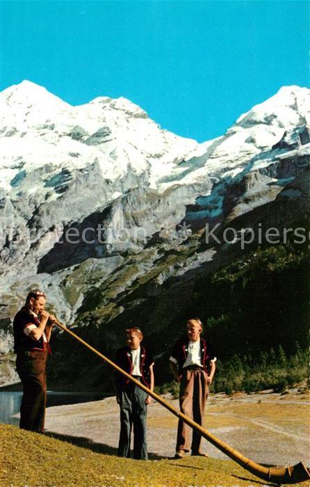 Alphorn Alphornbläser Berner Oberland