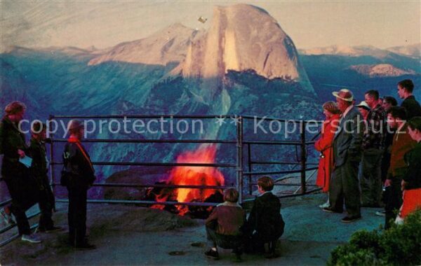 Gletscher Yosemite National Park Fire on Glacier