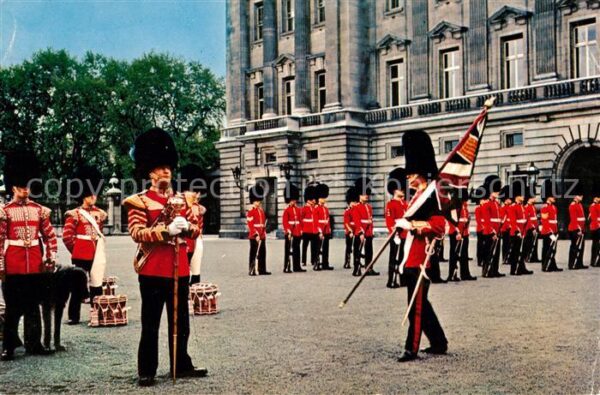 Leibgarde Wache Changing of the Guard Ceremony Buckingh