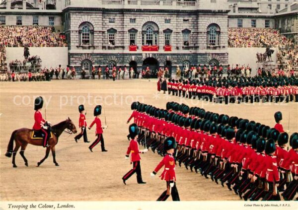Leibgarde Wache Trooping the Colour London