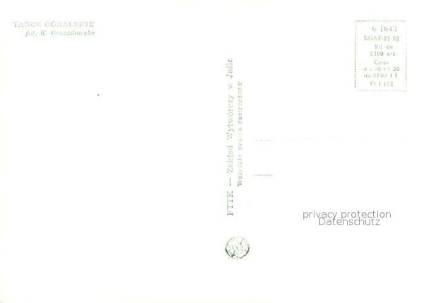 Tanz Taenzer Tance Goralskie – Bild 2