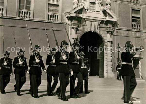 Leibgarde Wache Carabiniers du Prince Monaco