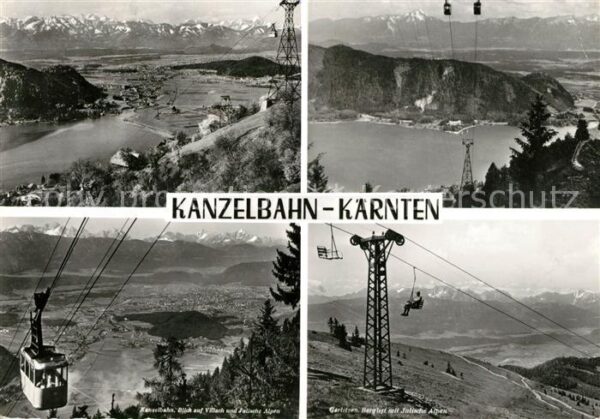Seilbahn Sessellift Kanzelbahn Kärnten Villach G