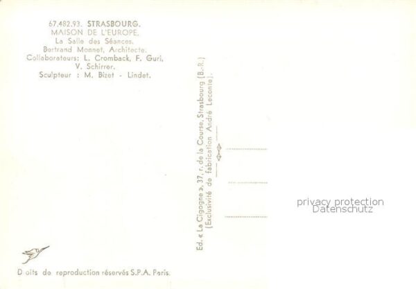 Politik Strasbourg Maison de l'Europe Salle des – Bild 2