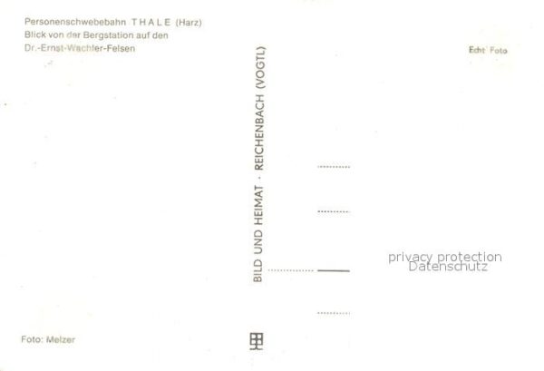 Seilbahn Thale Dr.-Ernst-Wachter-Felsen – Bild 2