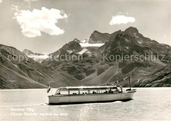 Motorboote Silvretta Oberer Stausee Foto-Risch-Lau