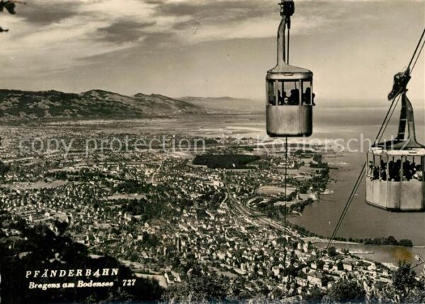 Seilbahn Pfänder Bregenz Bodensee