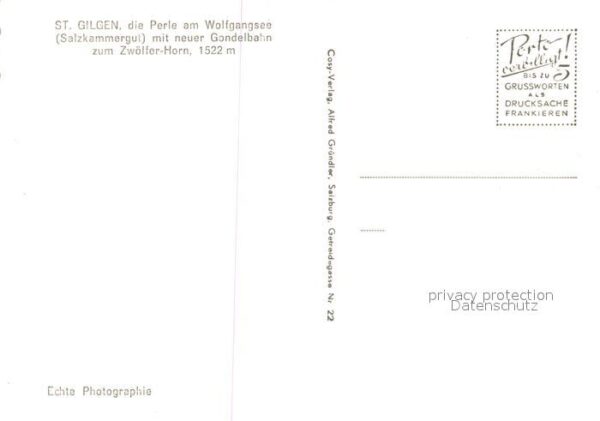 Seilbahn Zwölferhorn St. Gilgen Wolfgangsee – Bild 2