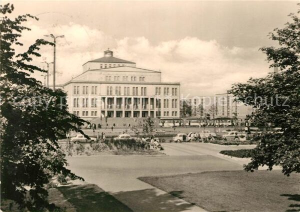 Opergebaeude Opernhaus Leipzig Karl-Marx-Platz