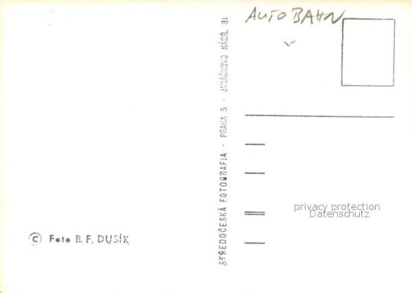 Autobahn Highway No E-12 Czechoslovakia – Bild 2