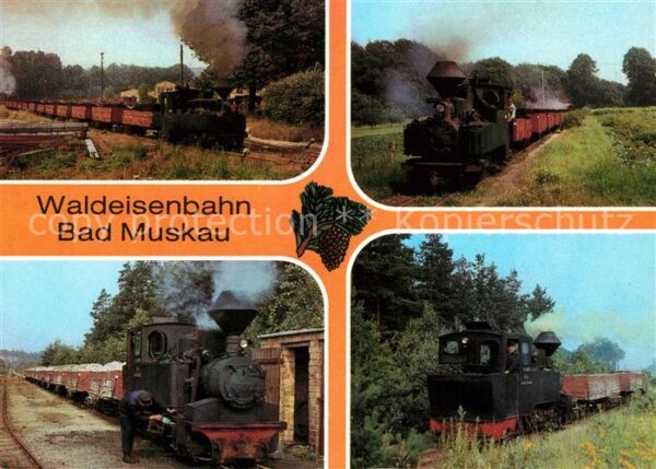 Lokomotive Waldeisenbahn Bad Muskau Schmalspurbahn