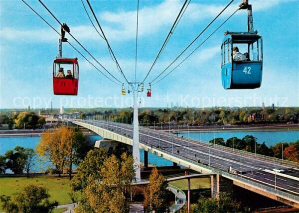 Seilbahn Köln Zoobrücke