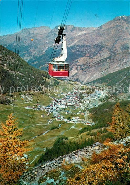 Seilbahn Felskinn Saas-Fee