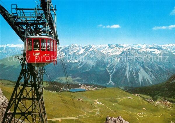 Seilbahn Arosa Weisshorngipfel LAW
