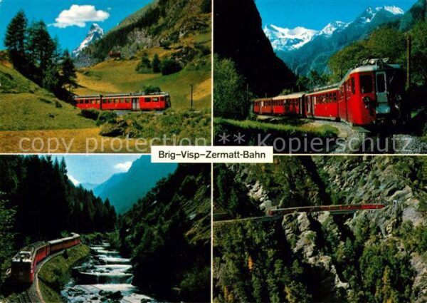 Eisenbahn Brig-Visp-Zermatt-Bahn