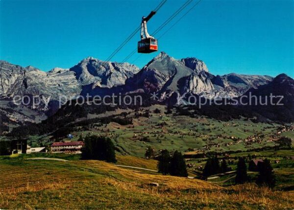 Seilbahn Unterwasser Iltios Chäserrugg Säntis Sc