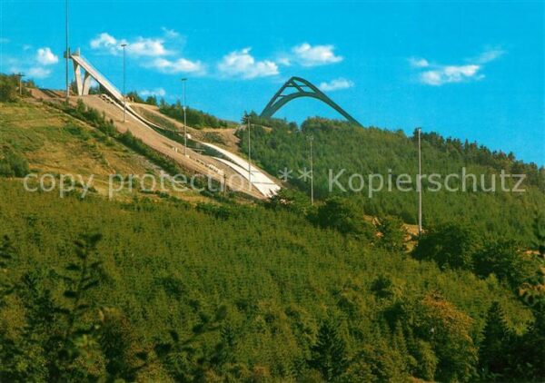 Ski-Flugschanze St.-Georg-Sprungschanze Sommer-Mattensc