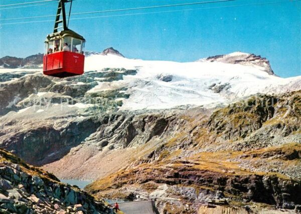 Seilbahn Stubach Weisssee Staumauer Granazspitze