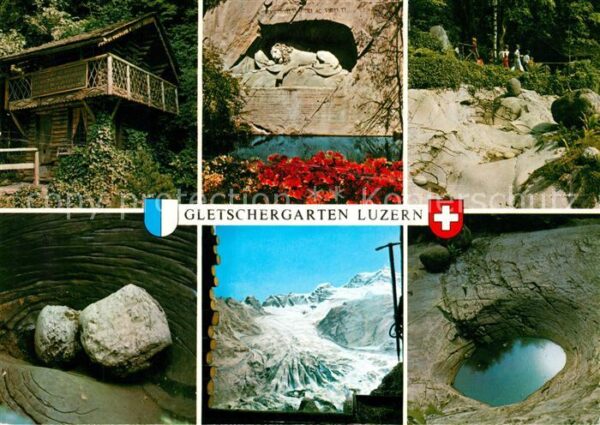 Gletscher Gletschergarten Luzern Schwyzerhüsli Lö