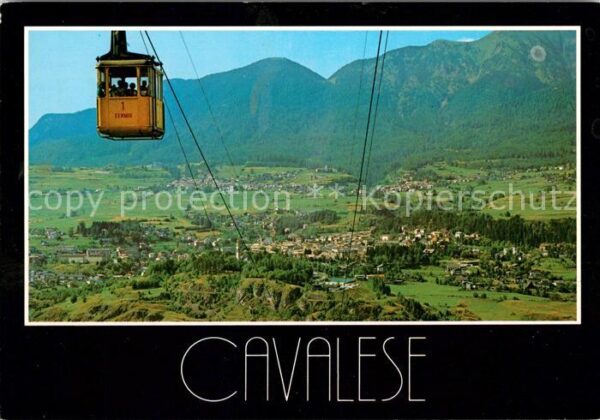 Seilbahn Cavalese Funivia del Cermis
