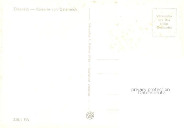 Adel Oesterreich Kaiserin Elisabeth – Bild 2