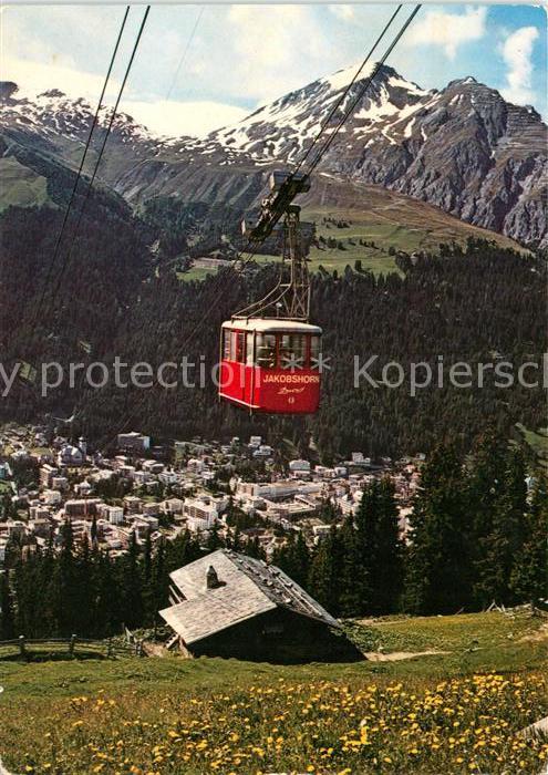 Seilbahn Jakobshorn Davos Ischalp Strela Schiaho