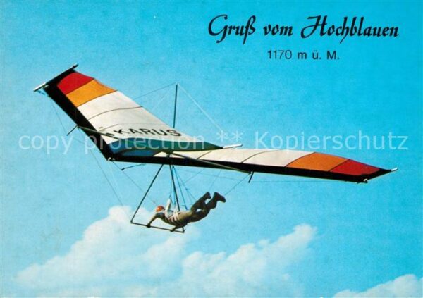 Drachenflug Hochblauen Schwarzwald