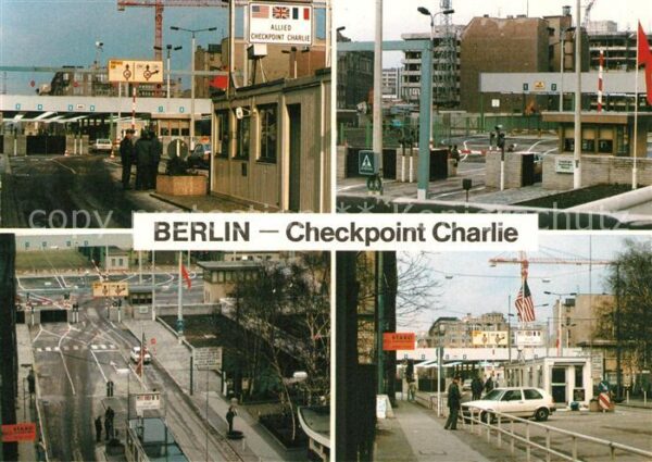 Grenze Douane Zoll Berlin Checkpoint Charlie