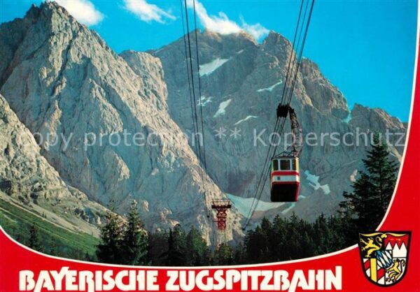 Seilbahn Bayerische Zugspitzbahn Zugspitze