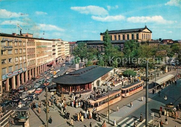 Strassenbahn Hannover Cafe am Kröpcke Opernhaus