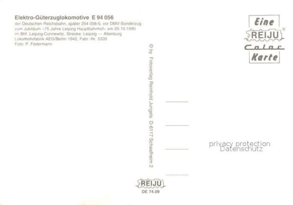 Lokomotive Elektro-Güterzuglokomotive E 94 056 – Bild 2